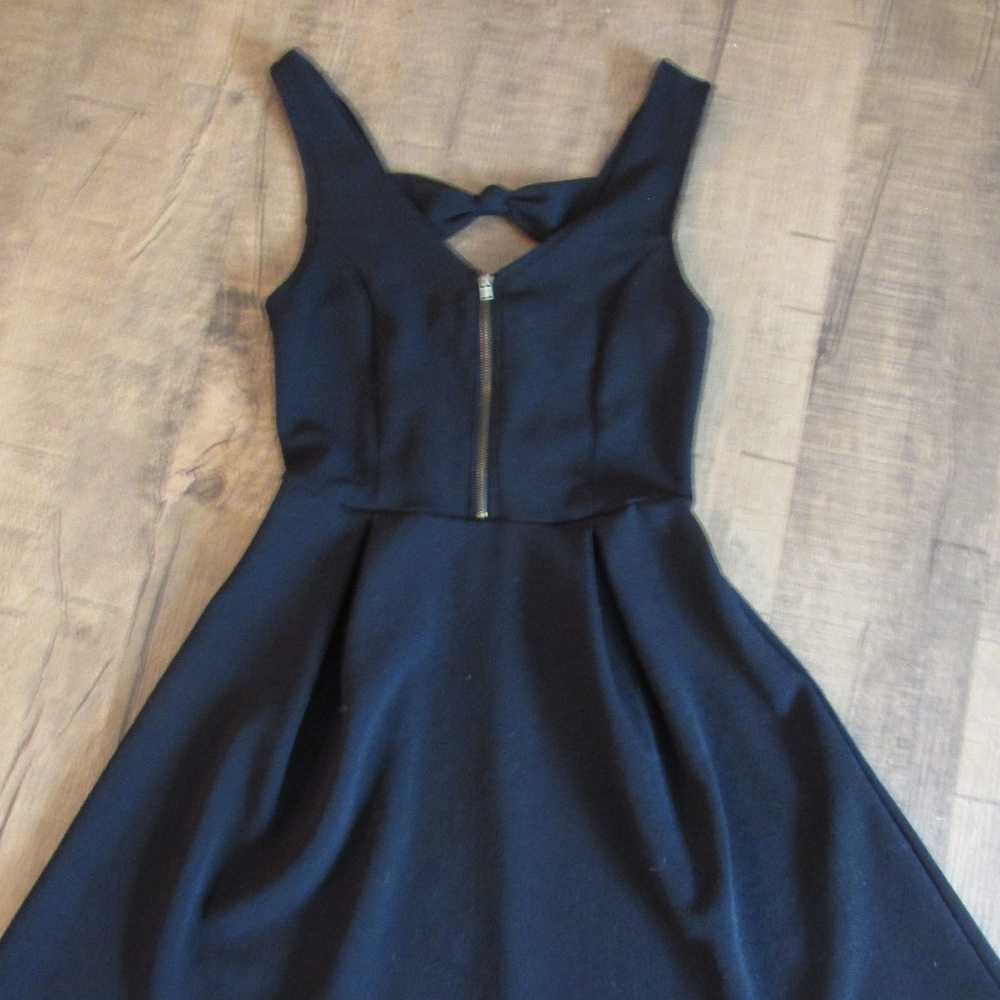 Rue 21 Black Bow Dress